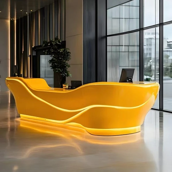 Commercial Fiberglass Reception Desk