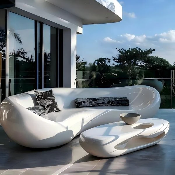 Outdoor Fiberglass Sofa price