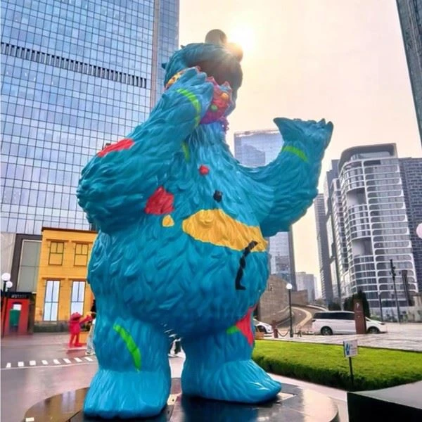 Polar Bear Art Sculpture